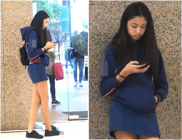 任达华女儿放学被抓拍 这大长腿和素颜太抢镜